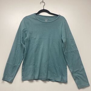J. Crew Perfect-fit long-sleeve crewneck T-shirt